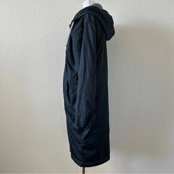 SPEEDO Unisex Team Parka Swim Coverup Hoodie in Black Sz. Small - Picture 5 of 12